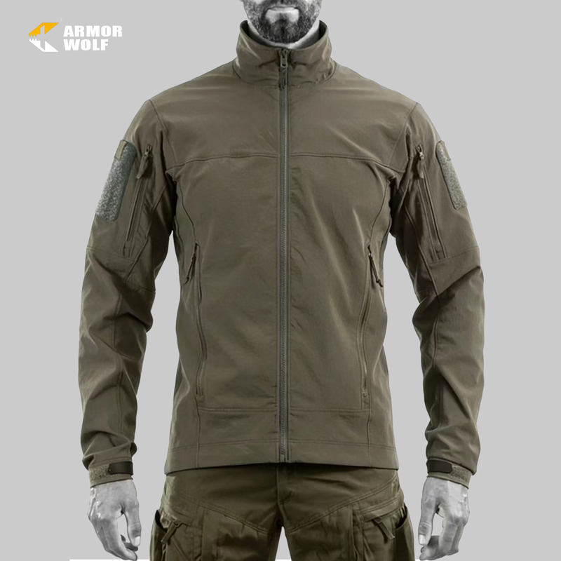 Ufpro Third Generation Spring and Autumn Hunter Softshell Jacket Outdoor Tactical Clothing Wear-Resistant Assault Orange Peel Four-Way Stretch Jacket