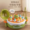 Save the Little Dinosaur: Bouncing Ball Catching Fun, Children's Educational 4-in-1 Spinner, Fishing Toy for Boys and Girls, Ages 3-6