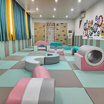 Early education center kindergarten soft bag anti-collision crawling mat shopping mall play area thickened soft anti-fall mat direct sale