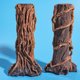 Simulated Resin Dragon Column, Fish Tank Landscaping Decoration, Simulated Driftwood, Rhododendron Root Tree Stump Frame