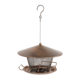 Outdoor Squirrel-Proof Weather-Resistant Metal Hanging Bird Feeder for Rooftop Garden and Courtyard Decoration