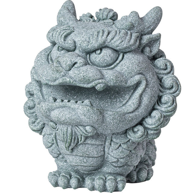 Creative Mythical Beast Unicorn, Golden Toad, Pixiu Pen Holder, Pen Rest, Study Room Paperweight, Tea Pet Ornament, Chinese-Style Study Desk Decoration