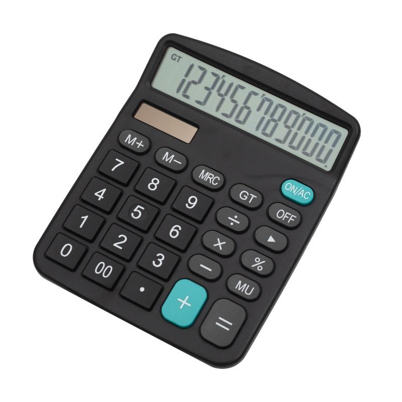Large screen twelve genuine fake solar office calculator 837 calculator Finance customised with M28 calculator-Taobao