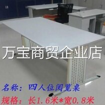 Tables and chairs steel wood office library reading room school tables and chairs reading conference room bookstore table training meeting