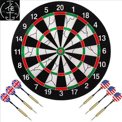 Новая 15 -дюймовая двойная пирог DRT Flocking Dartboard Board