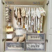 Newborn baby supplies storage saliva towels socks clothes storage cabinet wardrobe baby supplies childrens clothing drawer