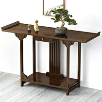 New Chinese Xuanguan Table Home Entrance Xuanguan Cabinet Swing Piece to the Buddhas Desk Table Incense Case Desk Ancient Wind Table