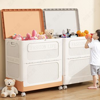 Sf express storage box large capacity home wardrobe autumn and winter clothing clothes organizing box foldable storage box storage box