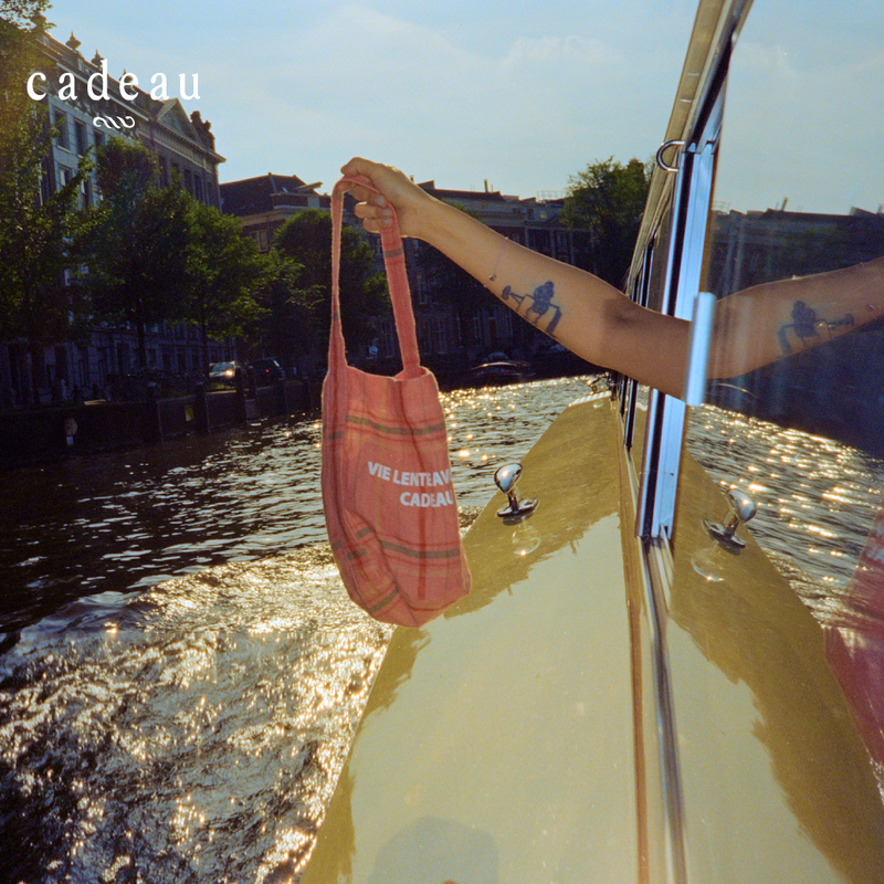Cadeau Podsuo Pisolino Mini Linen Bucket Bag Cylindrical Bag Cadeau Podsuo Pisolino Mini Linen Bucket Bag Cylindrical Bag