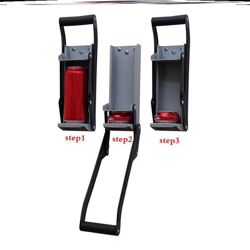 Консервный нож 易拉罐压扁器12/16盎司易拉罐压罐器脚踏式压罐器开瓶器