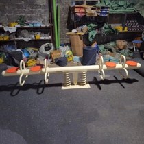 Outdoor double spring seesaw community facilities double seesaw outdoor rocking horse outdoor park amusement facilities