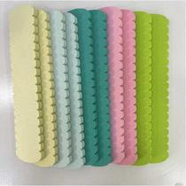 (New Color Department) (30) (5 random colors) (sponge wire plate) Cross embroidered sponge wire plate