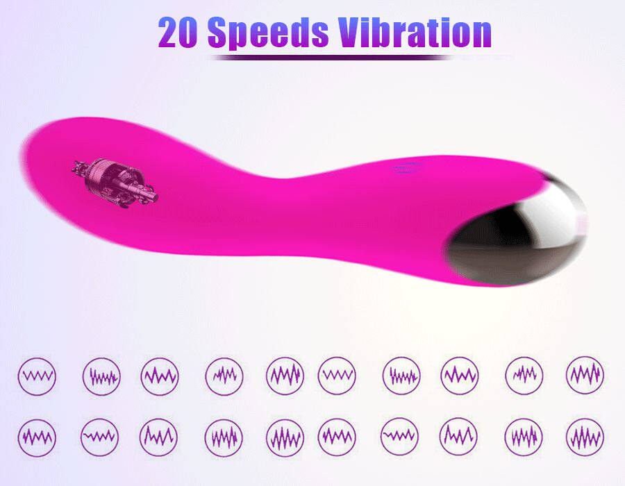 Multi-speed clitoral vibrator with ergonomic design - Product image 8