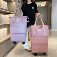 Универсальная сумка для путешествий, портативная сумка через плечо, вместительная и большая складная сумка-органайзер