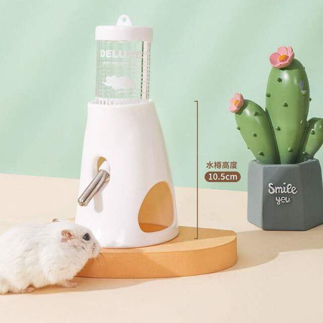 Hamster Water Bottle, Rolling Ball Water Dispenser, Golden Hamster Supplies, Water Bottle Holder, Hanging Water Feeder