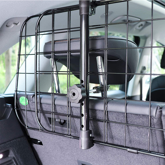Car pet dog isolation net guardrail trunk car safety car artifact front row suv fence