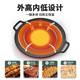 [316L Grill Pan]316L Stainless Steel Barbecue Pan Non-Stick Grill Pan Suitable for Gas Stove Open Flame Outdoor Use