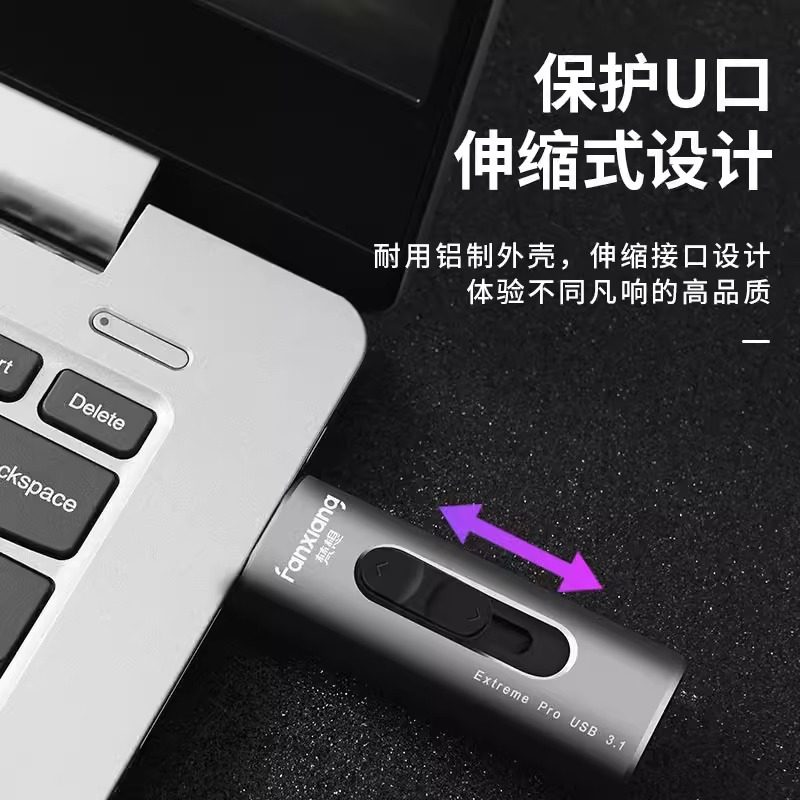 Fanxiang Mobile Solid-State Genuine USB Flash Drive for Computer, Large Capacity 1Tb, Car Storage 512Gb, High-Speed USB Flash Drive F306