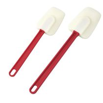 2pcs Silicone Spatula Heat Resistant Mixing Home Spreader