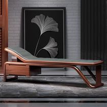 New Chinese style imperial concubine lounge chair solid wood modern simple imperial concubine couch Nordic style balcony leisure bedroom beauty couch