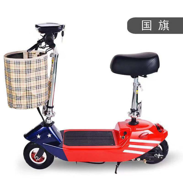 ສະ​ຖານ​ທີ່​ຕົ້ນ​ກໍາ​ເນີດ Little Dolphin Electric Vehicle Folding Small Battery Vehicle Electric Vehicle Scooter Electric Skateboard