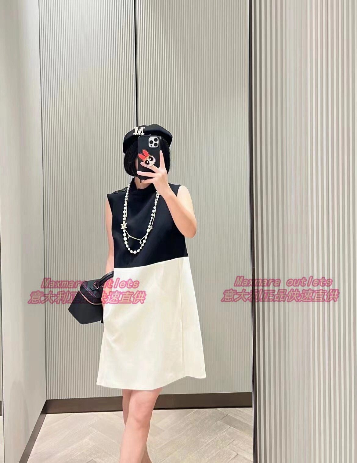 Diligent 2 colors 3 clothes autumn quality winter pass collared with sleeveless gas round even sheep skirt-Taobao