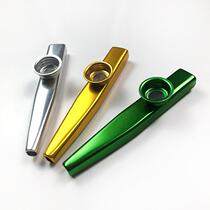 Orff childrens percussion instrument plastic kazoo parent-child teaching aids colorful metal kazoo direct sales customization
