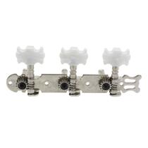 民谣木吉他弦钮三联排花型吉他旋钮半封闭式弦钮琴钮吉他弦准定制