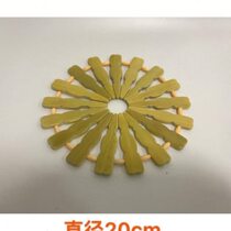 Kitchen dish mat insulation mat dining table mat coaster bowl mat pot mat heat-resistant plate mat anti-scalding mat bamboo mat for home use