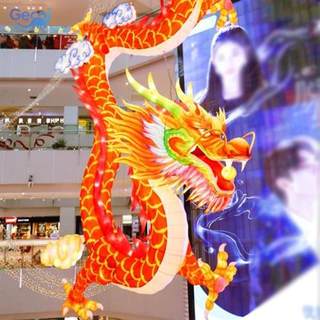 春节元宵节日户外景区公园大型花灯彩灯商场美陈装饰模型定制厂家