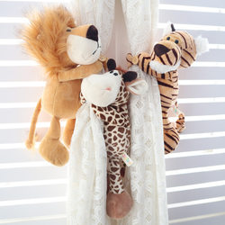 Cartoon Curtain Strap A Pair of Animal Doll Curtain Decoration Accessories Children's Room Ornaments Funny Gifts