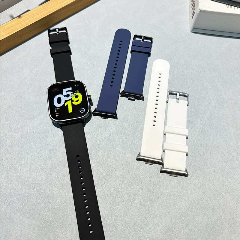 Подходит для Redmi Watch, Redmi Watch4/3 Active Youth, Xiaomi Band 9/8PRO, силиконовый ремешок стиль