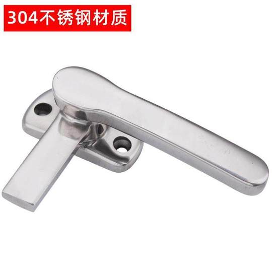 Manija giratoria de acero inoxidable 304 de alta resistencia, hebilla de sellado de puerta insonorizada FA624, cerradura de puerta sellada a mano, hebilla de bloqueo de manija de presión