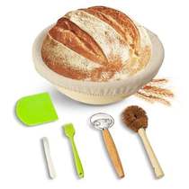 Keygo Bread Proofing Basket Set 9 Inch Round Sourdough B