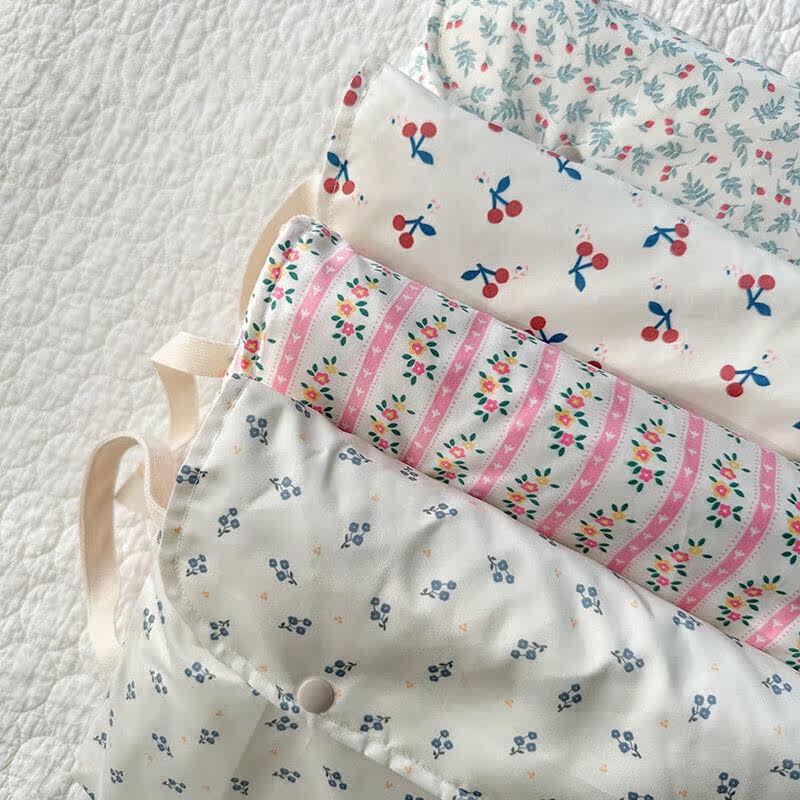 Picnic Mat Anti-Tide Mat Outdoor Picnic Camping Beach Tent Ground Mat Waterproof Lawn Mat Picnic Mat-Blue Flower 140-Taobao