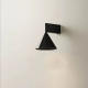 New Italian-Style Bedroom Bedside Wall Lamp, Creative and Simple, Conical Geometric Designer, High-End Background Wall Aisle Lamp
