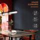 Designer Bar Counter Restaurant Chandelier Modern Minimalist Dining Table Dining Room Long Strip Minimalist Glass Model Room Lamp