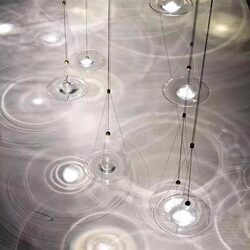 Danish Designer Water Drop Small Pendant Light Hotel Villa Model Room Personalized Bedside Table Pendant Light Tv Cabinet Lighting Fixtures