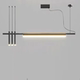 Italian-Style Restaurant Chandelier Modern Minimalist Long Strip Creative Dining Table Front Desk Designer Model Room Bar Dining Room Chandelier