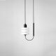 Italian Simple Small Chandelier New Scandinavian Modern Bedroom Bedside Long Line Restaurant Bar Designer Single Head Hanging