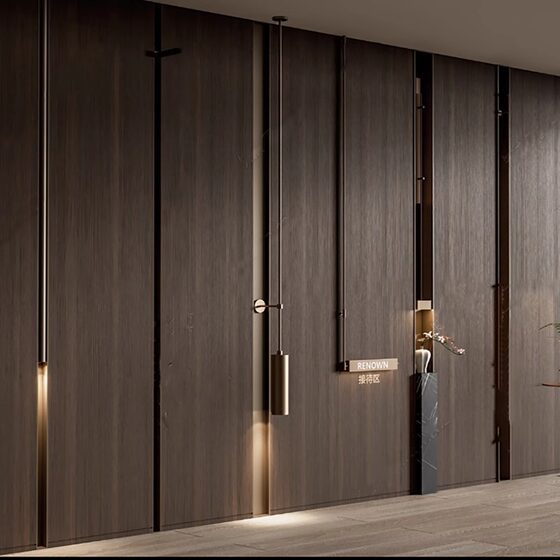 Minimalist Long Strip Simple Wall Lamp Post-Modern Living Room Background Wall Light Luxury Hotel Villa Corridor Designer Long Wall Lamp