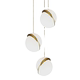 Scandinavian Simple Modern Personalized Glass Ball Chandelier Clothing Store Window Restaurant Bar Single Head Bedroom Bedside Lamp