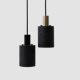 Minimalist Black Hole Stone Simple Modern Chandelier Designer Italian Restaurant Bar Bedroom Bedside Lamp Decorative Small Chandelier