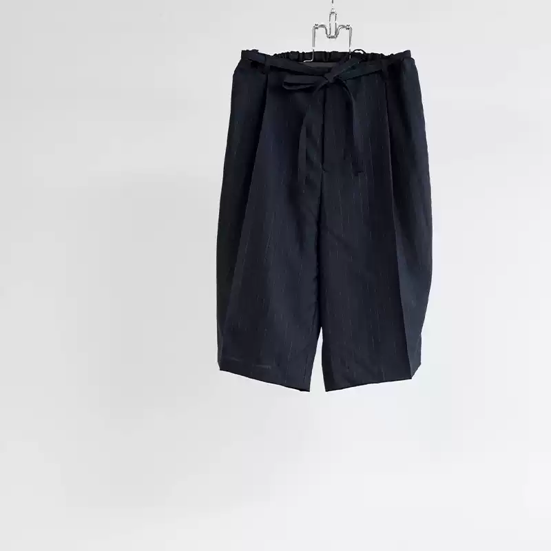 Namacheko 25ss NAMACHEKO Double Waistband Shorts – Vertical Rags