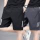 速干短裤男夏季2025休闲宽松直筒冰丝透气弹力运动五分裤空调裤