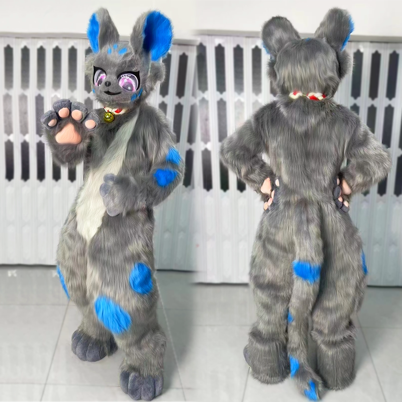 25年漫展必备!定制Furry兽装全套银碳kig系cos服,可穿戴动漫装扮体验全解析-furry福瑞-淘宝好物网