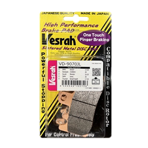 Japanese VESRAH high-performance brake pads for Spring Breeze 450SR Aprilia RS660 Waterbird Ducati M40
