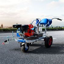 Hot melt marking machine road zebra crossing vibration line drawing hot melt machine hand push electric hot melt marking machine