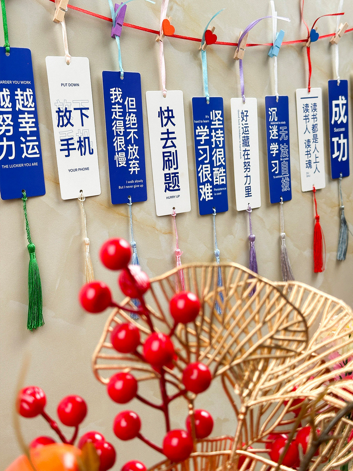 Blessing Hanging Cards, Creative Theme, Wish-Making Wall Hanging Cards, Student Kindergarten Environment Creation, School Activity Decoration, Prayer Handwritten Blank Greeting Cards, Text Hanging Chart, Happy Mid-Autumn Festival