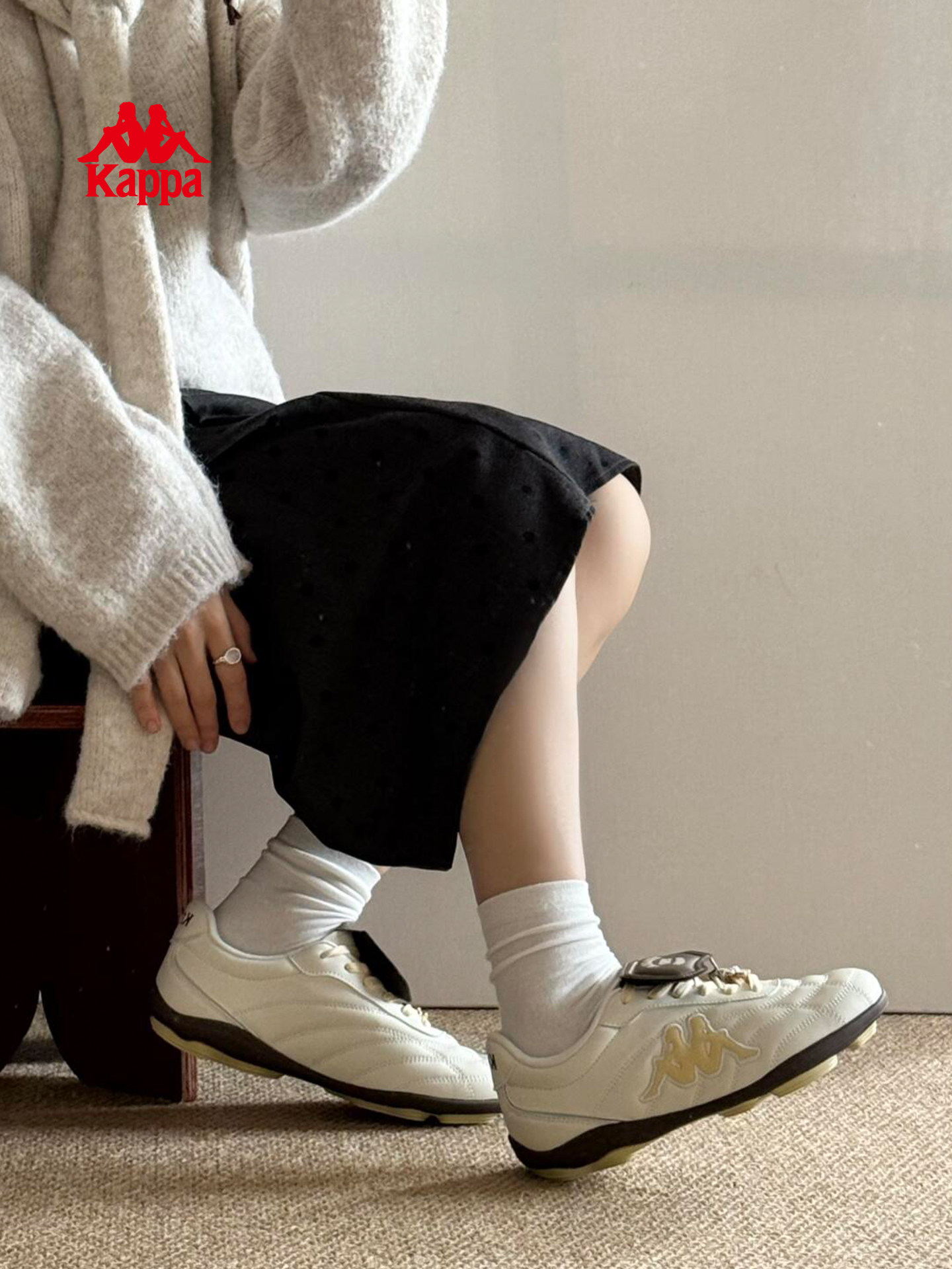 Kappa women's shoes K90 huge good-looking moral training shoes for women 2026 new football shoes sneakers super hot sports shoes for men
